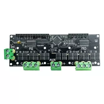 Контроллер серводвигателя ODrive3.6 BLDC Бесшовная интеграция устройств FOC Замена платы сервоконтроллера BLDC