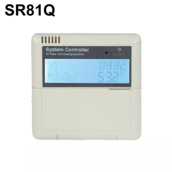 Контроллер солнечного водонагревателя SR81Q (старый обновленный SR868C8Q), 10 кнопок на передней крышке с отдельной клавиатурой