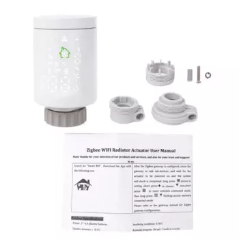 Контроллер температуры Y1UB Zigbee для клапана для интеллектуального привода радиатора Energy Savin