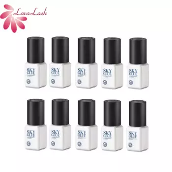 Korea Sky Glue S + тип 5 мл Клей для ресниц Черный 1-2S Самый быстрый сухой Самый мощный клей для ресниц Длительный срок службы 6-7 недели