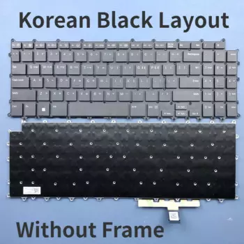Корейская черная клавиатура для LG 16U70Q 16U70Q-K K.AAS7U1 AAS8U1 16U70Q-K.AA76A9 16U70Q-G.AP79G 15Z90R 15Z90R-P Series KR