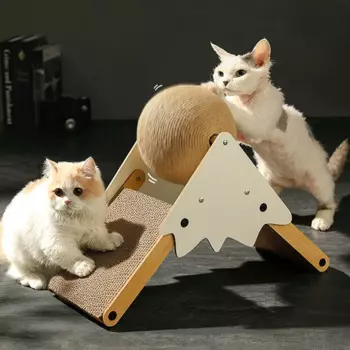 Кошачья Когтеточка, доска из сизалевой веревки, мяч для кошек, шлифовальные лапы, игрушки для котят, искусственная доска, товары для домашних животных