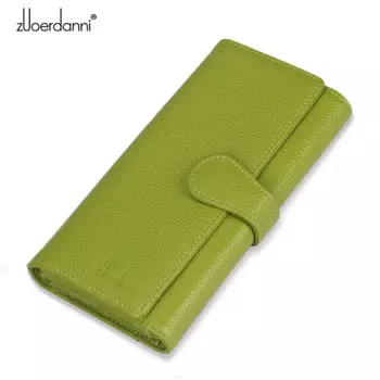 Кошелек женский из натуральной кожи, Zuoerdanni, A183