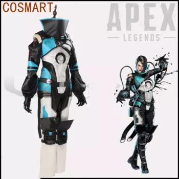 Костюм для косплея COSMART из игры Apex Catalyst, униформа на Хэллоуин, Женский карнавальный костюм