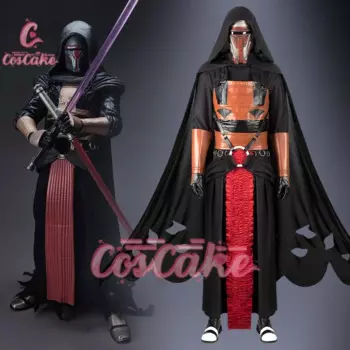 Костюм для косплея Darth Revan для женщин, девушек, мужчин, взрослых, аниме костюм на Хэллоуин