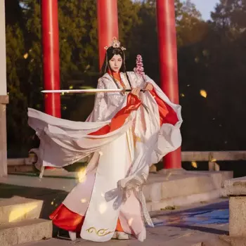 Костюм для косплея, TGCF, тянущийся, мужской, женский