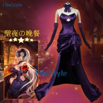 Костюм для косплея в стиле дьявольской ночи из аниме «Fate/grand Order альтер ужин»