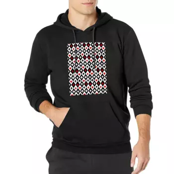 Костюм с игральными картами, символы, пуловер с капюшоном, осенние новинки, мужская одежда, толстовка большого размера