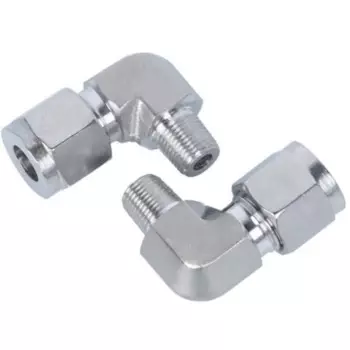 Кованый угловой фитинг из нержавеющей стали 304/316, BSPT, 6-12 мм