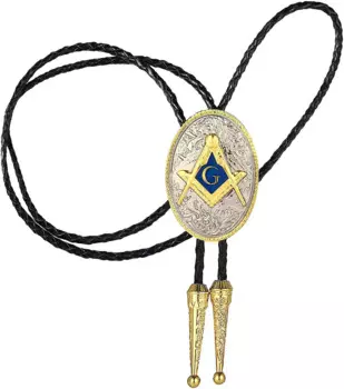 Ковбойский галстук Western gold mason Letter G, новинка, галстук-бабочка