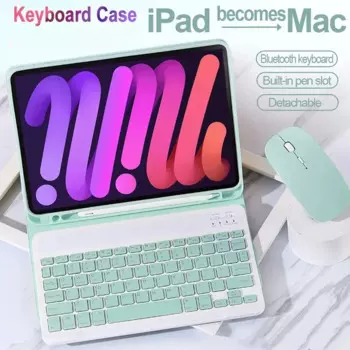 Кожаная клавиатура для iPad 10-го поколения, 10,9 дюйма, 2022 дюйма