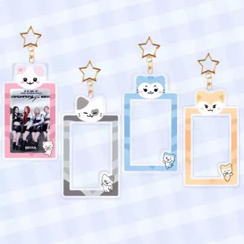 KPOP ITZY мультяшная фоторамка женская подвеска Yuna Ryujin Chaeryeong Yeji милые карты защитный рукав Поклонники коллекционные подарки