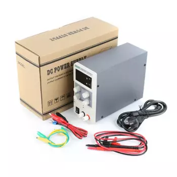 KPS3010D Мини-светодиодный цифровой регулируемый источник питания постоянного тока 0 ~ 30 В 0 ~ 10 А Импульсный источник питания 0,1 В/0,01 А для ремонта телефона