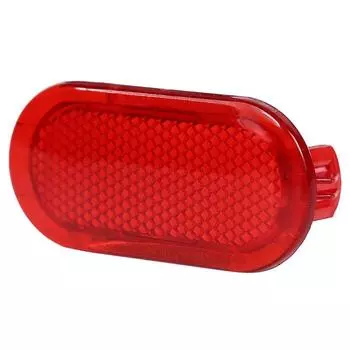 Красная отделка двери автомобиля панельный отражатель 6Q0947419 для Beetle Caddy Polo Touran 02-16 пластиковый 70x30 мм подходит для VW Caddy 2004-2015