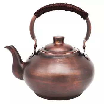 Красный медный чайник 1,2 л