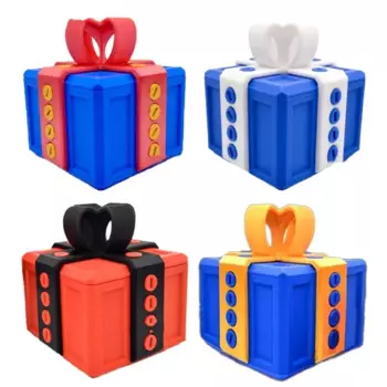 Креативная 3D-печатная коробка с хлопотами, забавная головоломка с винтами для подарка денег, веселая 3D-печатная коробка для и