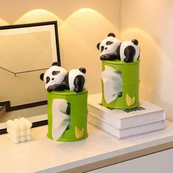 Креативная коробка для салфеток Panda, современный дом, гостиная, домашний бумажный ящик, журнальный столик, офисный стол, фотобумажная коробка