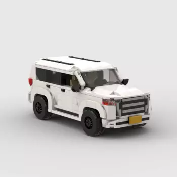 Креативный конструктор MOC Land Cruiser, совместимый с конструктором LEGO, для мужчин и женщин