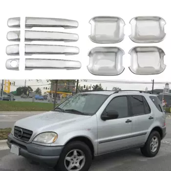 Крышка дверной ручки автомобиля, накладка чаши двери для Mercedes-Benz M-Class W163 ML320/ML350/ML50 1997-2005 гг.
