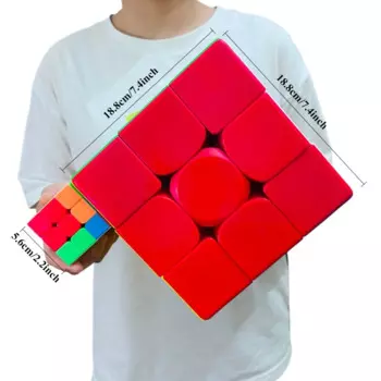 Кубик-головоломка Qiyi Warrior Plus, 18,8 см, 3x3
