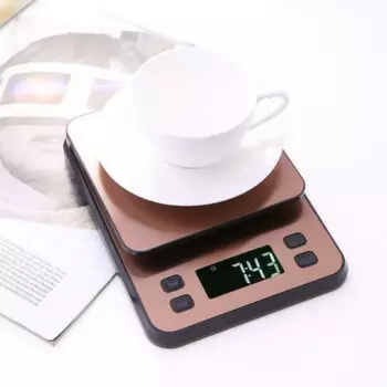 Кухонные весы coffee said bar, кухонные пищевые точные многофункциональные электронные весы с таймером, золотые и алмазные ювелирные изделия