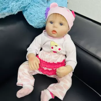 Кукла новорожденная из мягкого винила, 22 дюйма