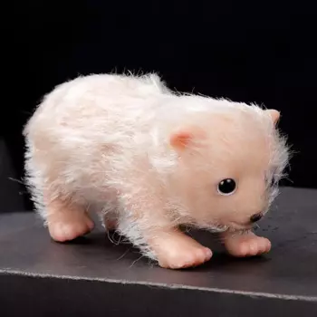 Кукла Reborn Arctic Bear, милая кукла-животное, игрушка для фотореквизита, коллекционные предметы