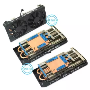 Кулер DIY радиатор подходит для RTX3050 RTX3060 RTX3060Ti A4000 шаг для публичной видеокарты x мм