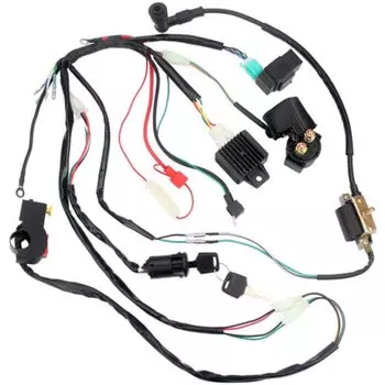 Квадроцикл CDI комплект жгута зажигания CDI комплект зажигания CDI для 4-тактного квадроцикла 50 куб. См 70 куб. См 90 куб. См 110 куб. См, Кроссовый мотоцикл Go Kart