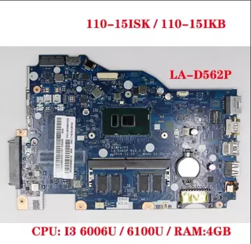 LA-D562P материнская плата для Lenovo Ideapad TianYi 310-15IKB / 110-15ISK материнская плата для ноутбука с процессором 4405U 4 Гб ОЗУ 100% протестирована ОК