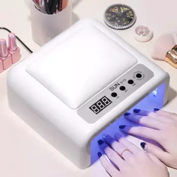 Лампа для сушки гель-лака для ногтей Складная 360 Вт с USB-таймером