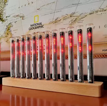 Лампа уровня звукоснимателя L12 RGB, циклическая светящаяся трубка, лампа в ритме