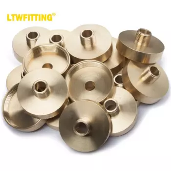 Латунная Труба LTWFITTING, 2 дюйма, гнездо x 1/2 дюйма, Мужской адаптер NPT, Топливный Газ, воздух (комплект из 100 шт.)