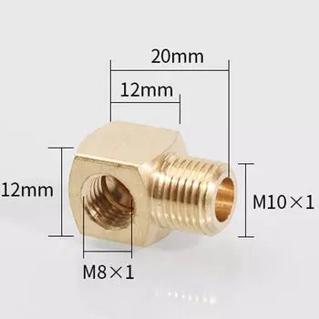 Латунные фитинги для труб M6 M8 M10 1/8" 1/4" 3/8" BSP