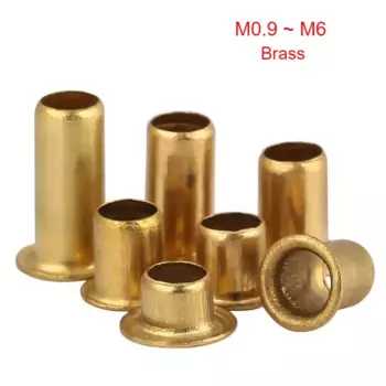 Латунные кран-заклепки Huiruixin M0.9-M6