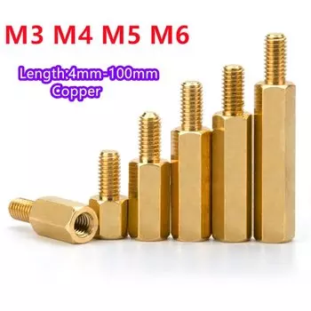 Латунные шестигранные стойки M3 M4 M5 M6