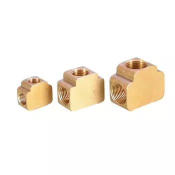 Латунные тройники для труб 1/8", 1/4", 3/8"