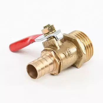 Латунный колючий шаровой кран 1/8", 1/4", 1/2"