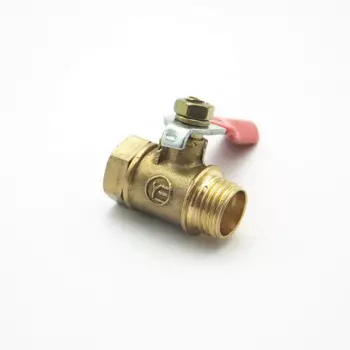 Латунный шаровой кран 1/4" BSPT