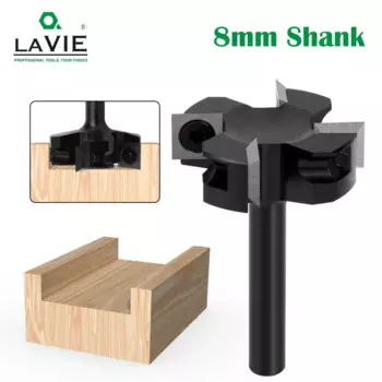 LAVIE Фреза для дерева X08D4062BK 8 мм