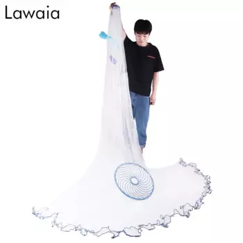 Lawaia Fly рыболовная сеть метательная ручная американская рыболовная сеть уличная рыболовная сеть ловушка для крабов рыболовная сеть Китай