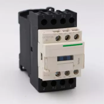 LC1D128BL DC Электрический магнитный контактор 4P 2NO + 2NC LC1-D128BL 25A 24V DC катушка