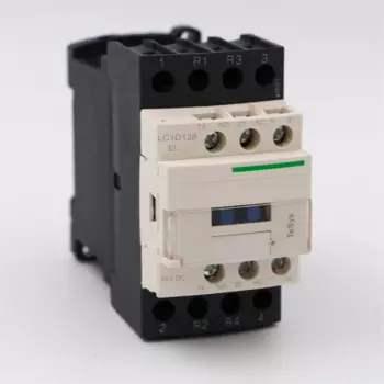 LC1D128EL DC Электрический магнитный контактор 4P 2NO + 2NC LC1-D128EL 25A 48V DC катушка