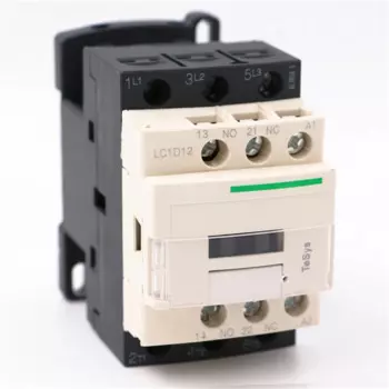 LC1D12AL DC Электрический магнитный контактор 3P 3NO LC1-D12AL 12A 5V DC катушка