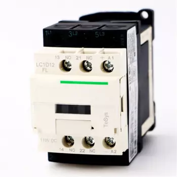 LC1D12FL DC Электрический магнитный контактор 3P 3NO LC1-D12FL 12A 110V DC катушка