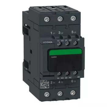 LC1D40A LC1D40AQ7 TeSys D контактор-3P(3 NO) - AC-3 - = 440 В 40 A - 380 В переменного тока 50/60 Гц катушка