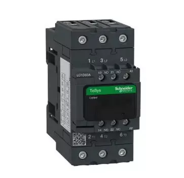 LC1D50M7C новая модель LC1D50AF7C Контактор LC1D50AF7, TeSys Deca, 3P(3 NO), AC-3/AC-3e, от 0 до 440 В, 50 А, катушка 110 В переменного тока, 50/60 Гц