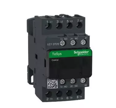 LC1DT25GD LC1-DT25GD TeSys Deca контактор, 4P(4NO), , = 440V 25A,125V DC стандартная катушка