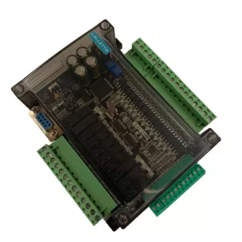 LE3U FX3U 24MR 6AD 2DA высокоскоростной промышленный контроллер ПЛК с связью 485 и RTC без кабеля