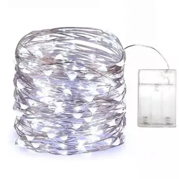 LED гирлянда медный провод 1-20 м